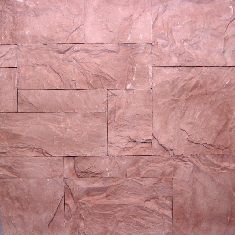 Фасадная и интерьерная плитка Скала коричневая